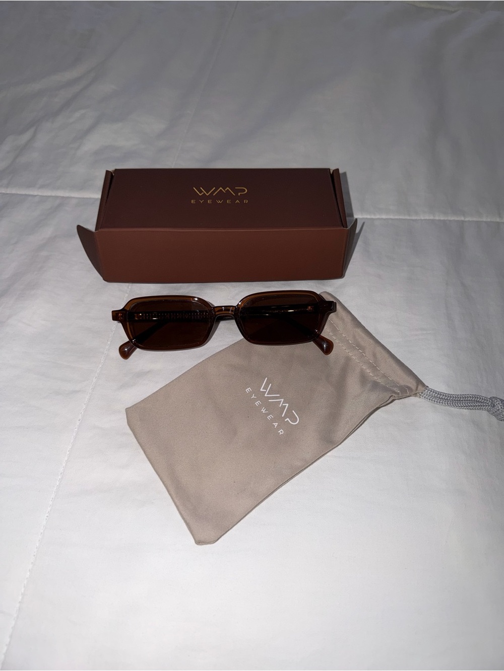 WMP Eyewear Ayla Sunglasses in Cocoa Brown